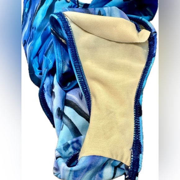 MIRACLESUIT Animal Magnetism Wrap Temptress One Piece Swimsuit/ Size 10 - Picture 7 of 11